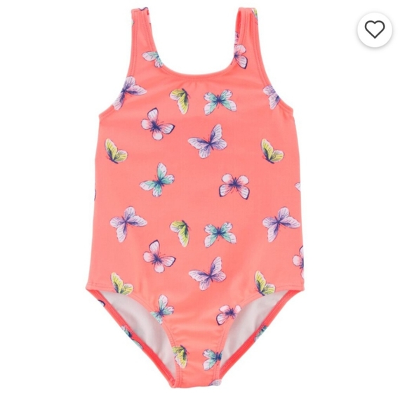 ☀️ 5 for $25 ☀️ Carter's Butterfly 1-Piece - Picture 1 of 5